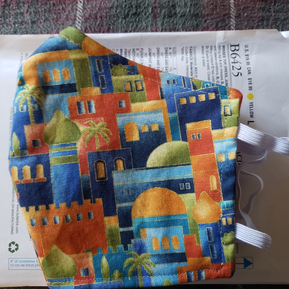 Handmade Face Mask - Picture 2 of 3